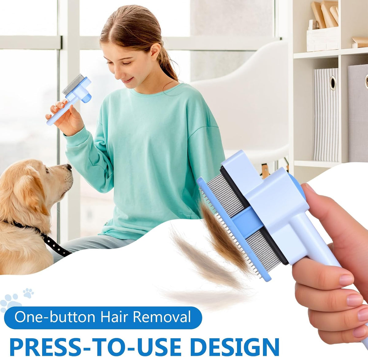 6PCS Dog Washing Gloves Pet Grooming Gloves Dog Bath Supplies Dog Bath Brush Silicone Gloves for Dogs and Cats Bathing Dog Comb Dog Toothbrush